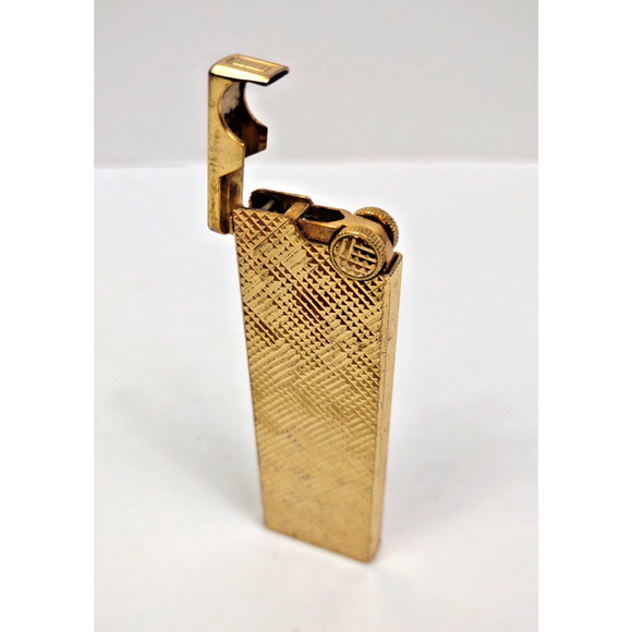 VTG Advance Rare Gold Electronic Lighter w LCD Screen Quartz Clock Date Japan - Picture 12 of 12